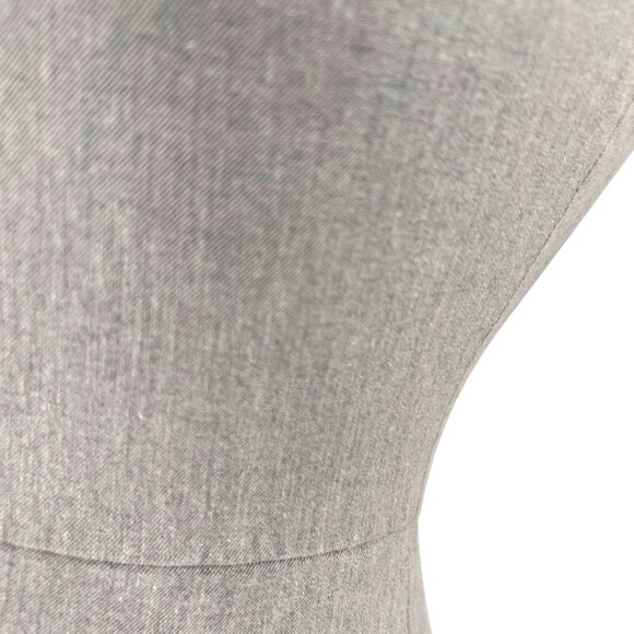 Banana Republic Gray Sleeveless Fitted Sheath Dress Grayy Size 4 - Picture 10 of 13